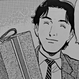 Sticker from Naoki Urasawa's Monster