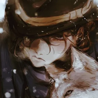Sticker from Чуя Накахара -> @animebotsa