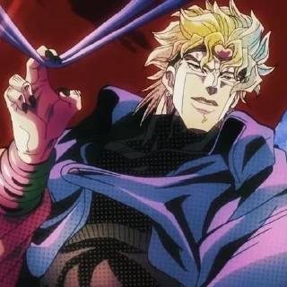 Sticker from dio brando