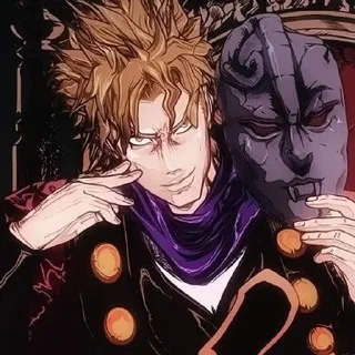 Sticker from dio brando