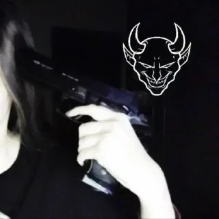 😈 emoji 1x1 на миду на ножах в говне и Telegram sticker 4 of 116