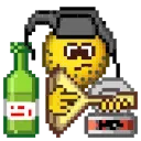 🍾 emoji 1x1 на миду на ножах в говне и Telegram sticker 3 of 116