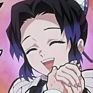 ☺️ emoji shinobu kochou Telegram sticker 8 of 45