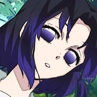 😶 emoji shinobu kochou Telegram sticker 9 of 45