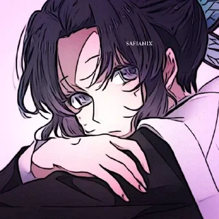 😢 emoji shinobu kochou Telegram sticker 17 of 45