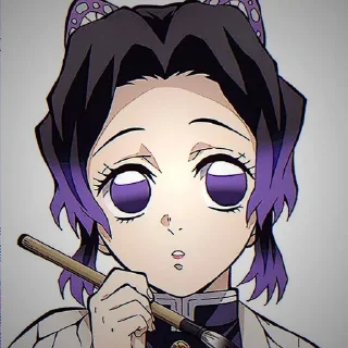 😶 emoji shinobu kochou Telegram sticker 14 of 45