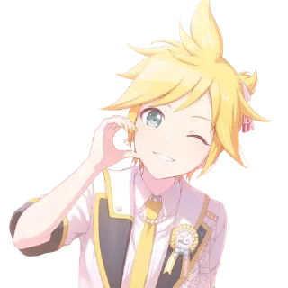 Sticker from ・𝐾𝑎𝑔𝑎𝑚𝑖𝑛𝑒 мне𝐿𝑒𝑛ь;;