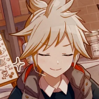 🌟 emoji Кагаміне Лен || @sugarstiff Telegram sticker 20 of 110