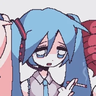 Sticker from HatsuneMiku