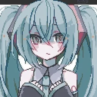 Sticker from HatsuneMiku