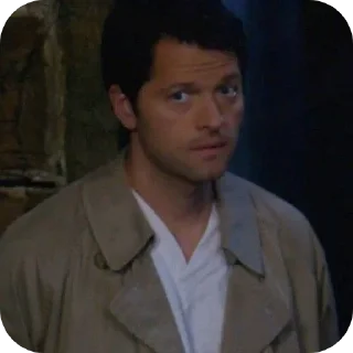 Sticker from Castiel | Supernatural @MacraniFilms