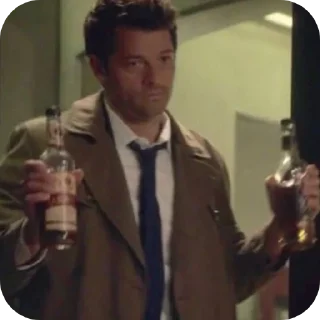Sticker from Castiel | Supernatural @MacraniFilms