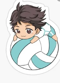 Аниме Волейбол стикеры🏐 sticker preview 4