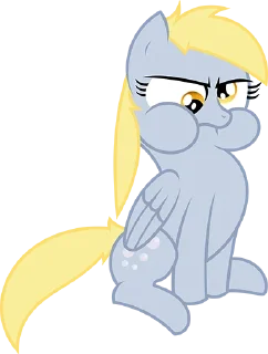 Sticker from Derpy Princess by @mlpstickers