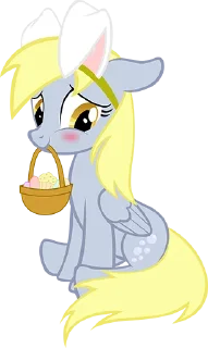 Sticker from Derpy Princess by @mlpstickers