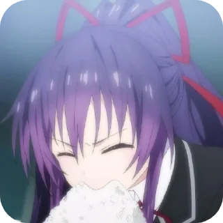 Sticker from Tohka|DAl :@Akvarin: