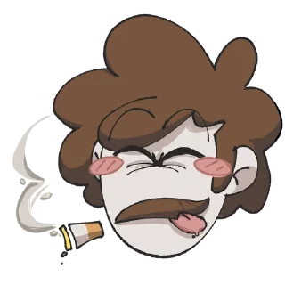 Sticker from John spooky month my love