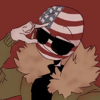 🇺🇸 emoji Countryhumans USA Telegram sticker 14 of 24
