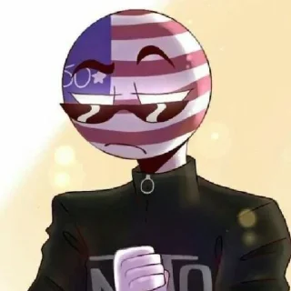 🇺🇸 emoji Countryhumans USA Telegram sticker 21 of 24