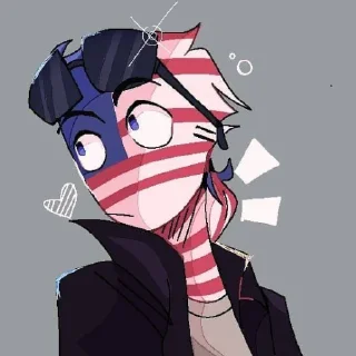 🇺🇸 emoji Countryhumans USA Telegram sticker 23 of 24