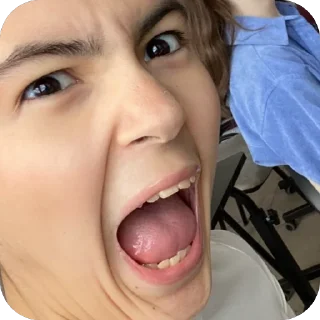 🫥 emoji omg Telegram sticker 20 of 27