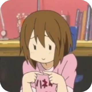 ❤ emoji yui hirasawa !! | @starqwu Telegram sticker 9 of 30
