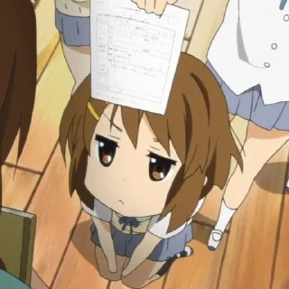 Sticker from Yui Hirasawa