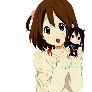 ❤ emoji yui hirasawa !! | @starqwu Telegram sticker 8 of 30