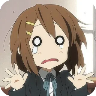 ❤ emoji yui hirasawa !! | @starqwu Telegram sticker 19 of 30