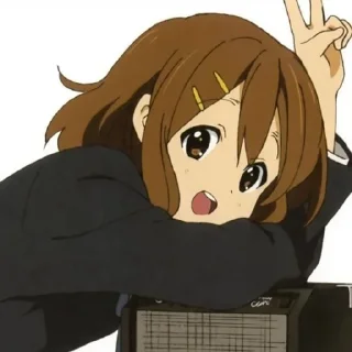 Sticker from Yui Hirasawa @kiwiys