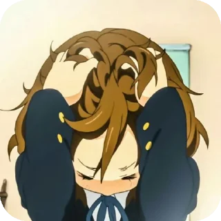 ❤ emoji yui hirasawa !! | @starqwu Telegram sticker 24 of 30