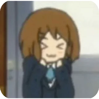 ❤ emoji yui hirasawa !! | @starqwu Telegram sticker 7 of 30