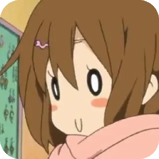 ❤ emoji yui hirasawa !! | @starqwu Telegram sticker 2 of 30