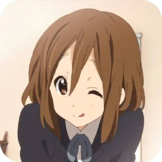 ❤ emoji yui hirasawa !! | @starqwu Telegram sticker 6 of 30
