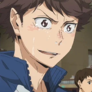 🥺 emoji Haikyuu! Telegram sticker 22 of 120