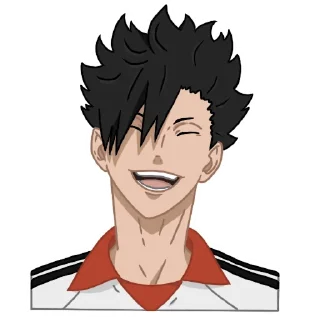 😂 emoji Haikyuu! Telegram sticker 1 of 30