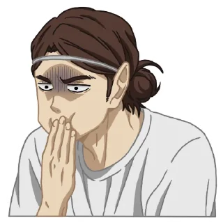🤢 emoji Haikyuu! Telegram sticker 20 of 30