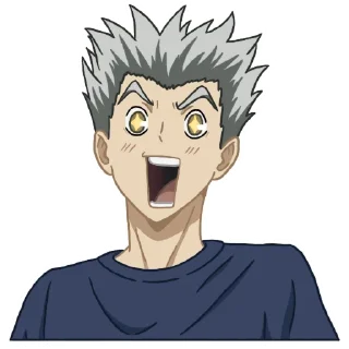 🤩 emoji Haikyuu! Telegram sticker 11 of 30
