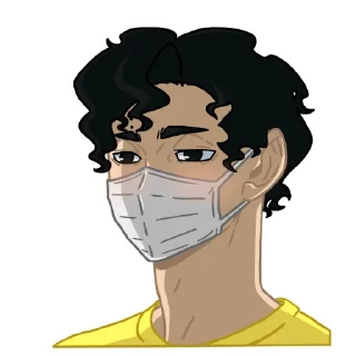 😷 emoji Haikyuu! Telegram sticker 16 of 30