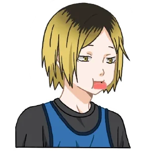😋 emoji Haikyuu! Telegram sticker 6 of 30