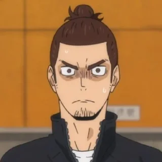 😠 emoji Haikyuu! Telegram sticker 10 of 120