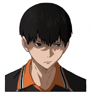 😠 emoji Haikyuu! Telegram sticker 5 of 30