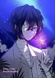 Sticker from Dazai Osamu