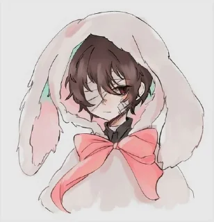 Sticker from Dazai Osamu