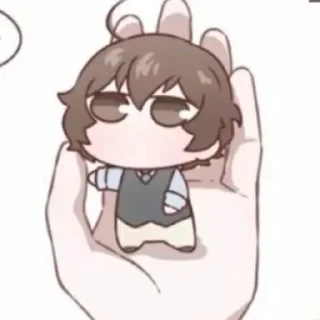 Sticker from Dazai Osamu
