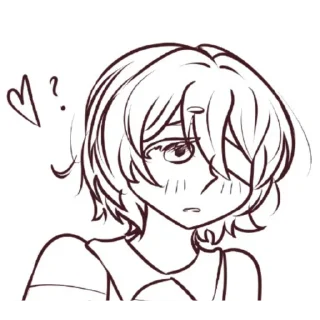 Sticker from оліфукасекіссер @cr_oli стікерпак!!🎀