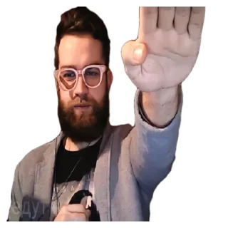 ✋ emoji Дедушка Алексей Telegram sticker 24 of 120