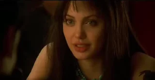 Sticker from Angelina jolie