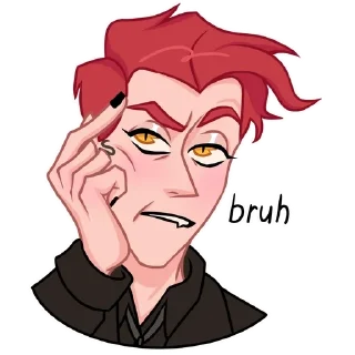 Sticker from good omens / ★purple cloud★(ar
