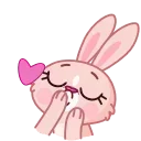 🐰 emoji девочка война Telegram sticker 16 of 97